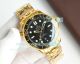 AAA Clone Omega Seamaster Diver 300m Swiss 8800 Black Dial Yellow Gold Watch (6)_th.jpg